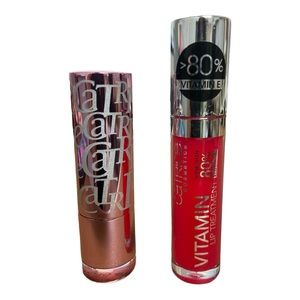 Catrice Lip Balm & Vitamin Lip Treatment Gloss both for  $14